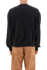 HALFTONE SWEATSHIRT WITH MULTICOLORED PRINT